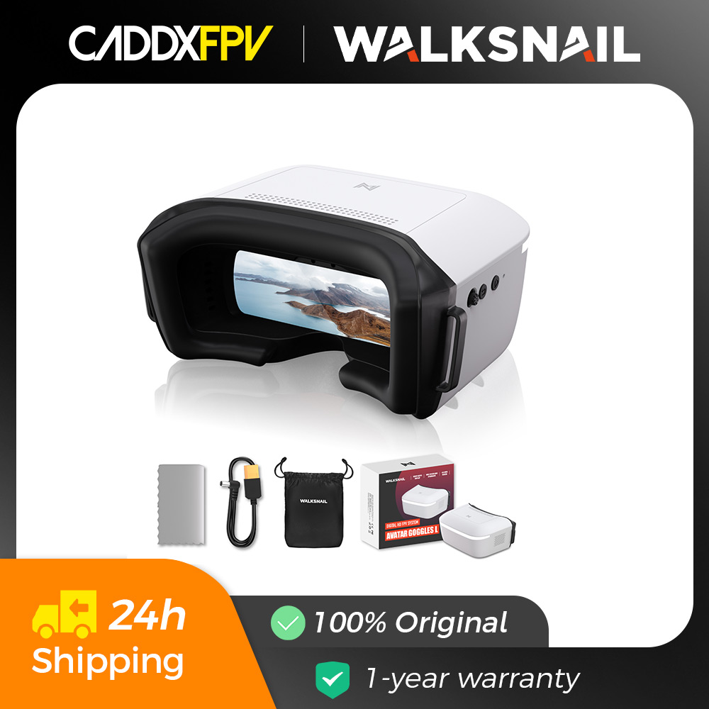 نظارات CADDX FPV L Walksnail A - مراجعة Fpv Goggles Avatar Hd Receiver وسعره