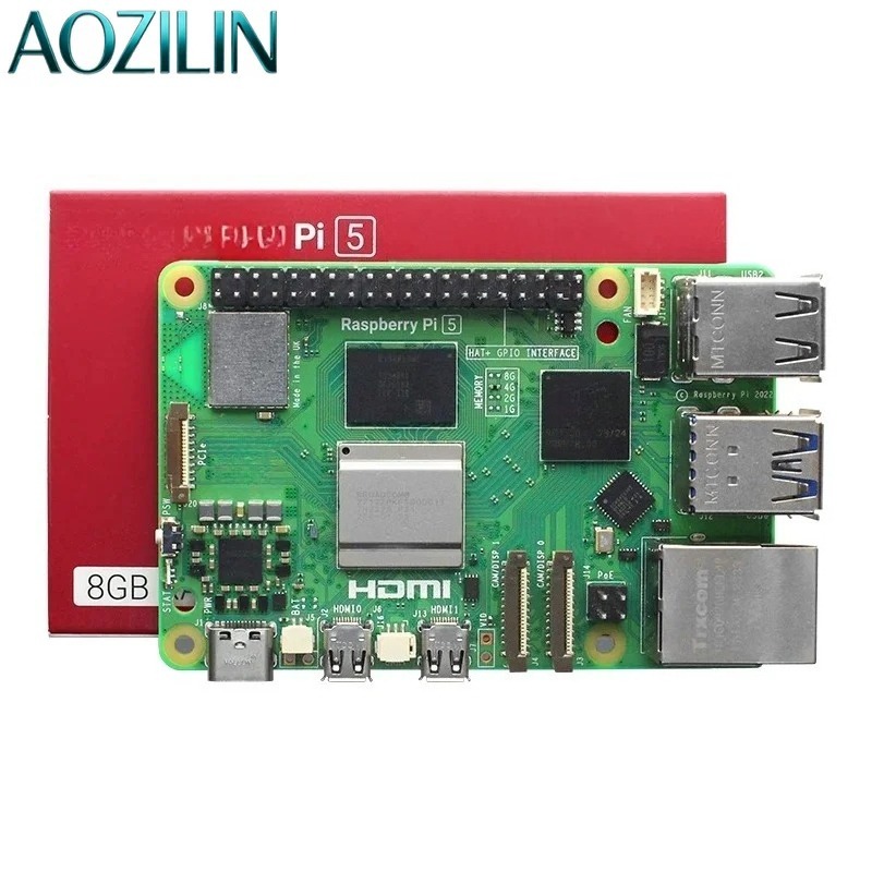 مجموعة لوحة التطوير الرئيسية ل - مراجعة Raspberry Pi 5 8Gb Kit وسعره
