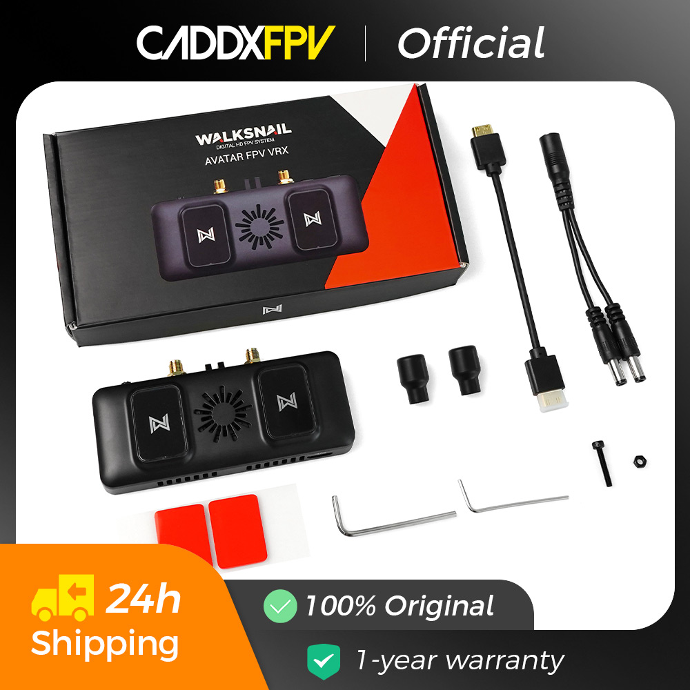 CADDXFPV Walksnail Avatar VRX  - مراجعة Fpv Goggles Avatar Hd Receiver وسعره