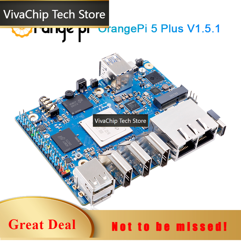 كمبيوتر لوحي VivaCT Orange Pi5 - مراجعة Orange Pi 5 Plus 16Gb وسعره