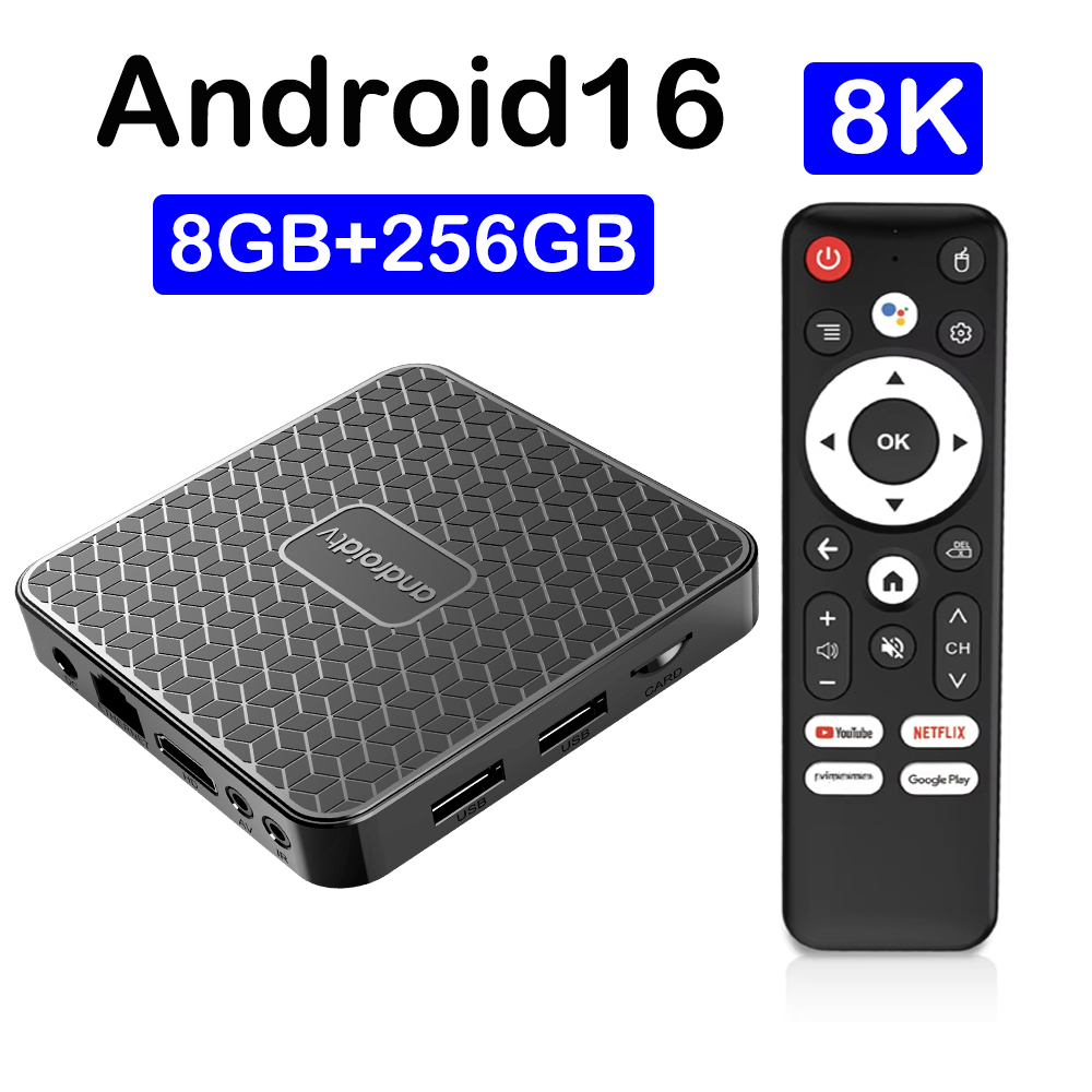 جهاز تلفزيون ذكي T8S 8K بنظام  - مراجعة Khadas Vim4 8Gb وسعره