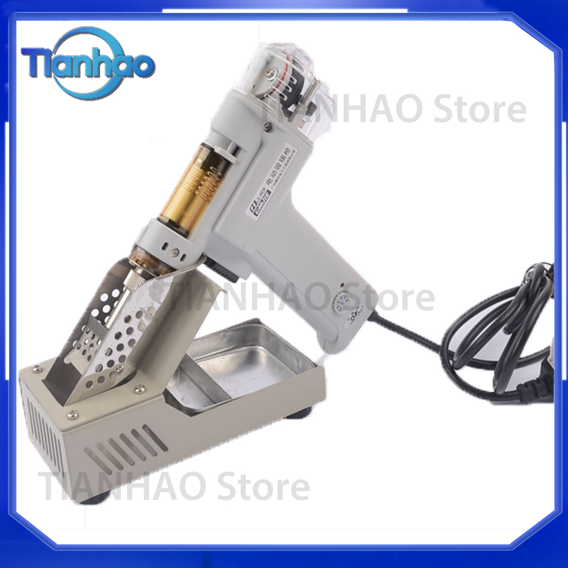 1 قطعة 110 فولت 220 فولت 100 و - مراجعة Desoldering Gun Vacuum Electric وسعره