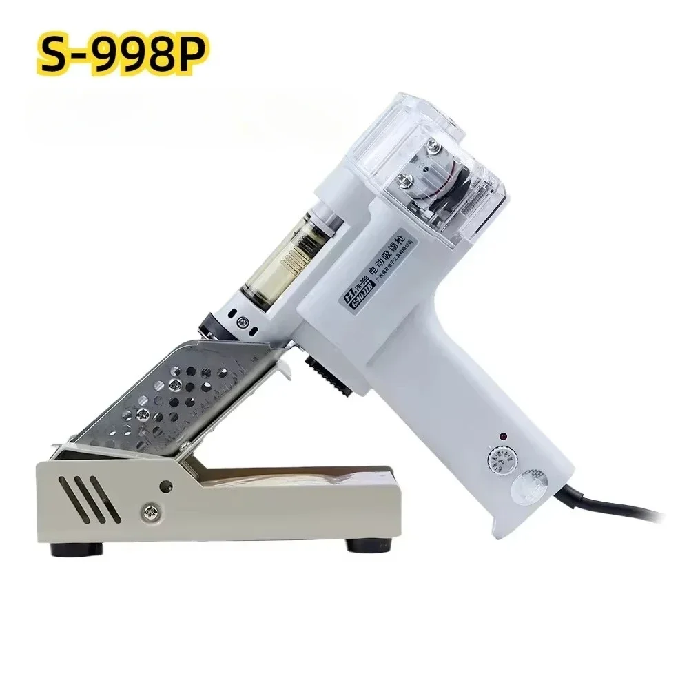 مسدس كهربائي لإزالة اللحام S-9 - مراجعة Desoldering Gun Vacuum Electric وسعره