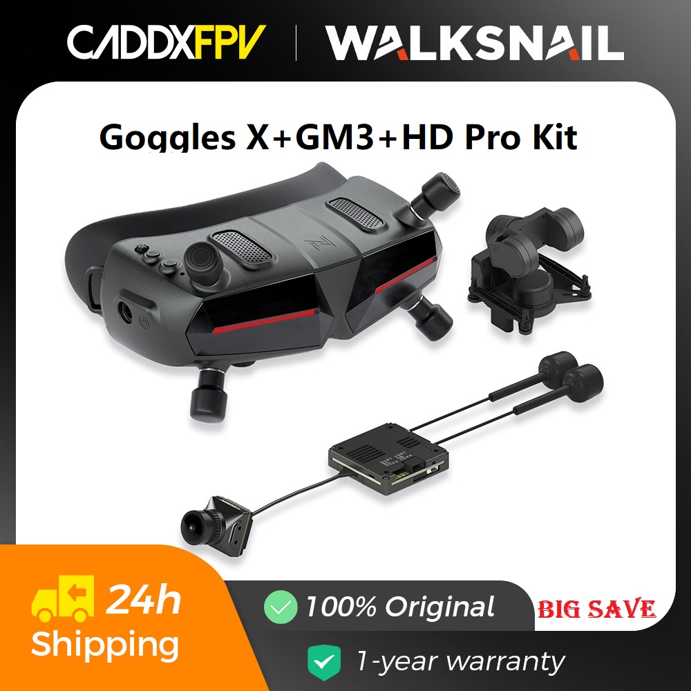 Fpv Goggles Avatar Hd Receiver - نظارات Caddx Walksnail Avatar HD X