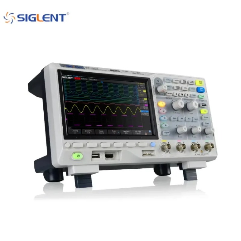 جهاز راسم ذبذبات رقمي SIGLENT  - مراجعة Digital Storage Oscilloscope 100Mhz 4Ch وسعره