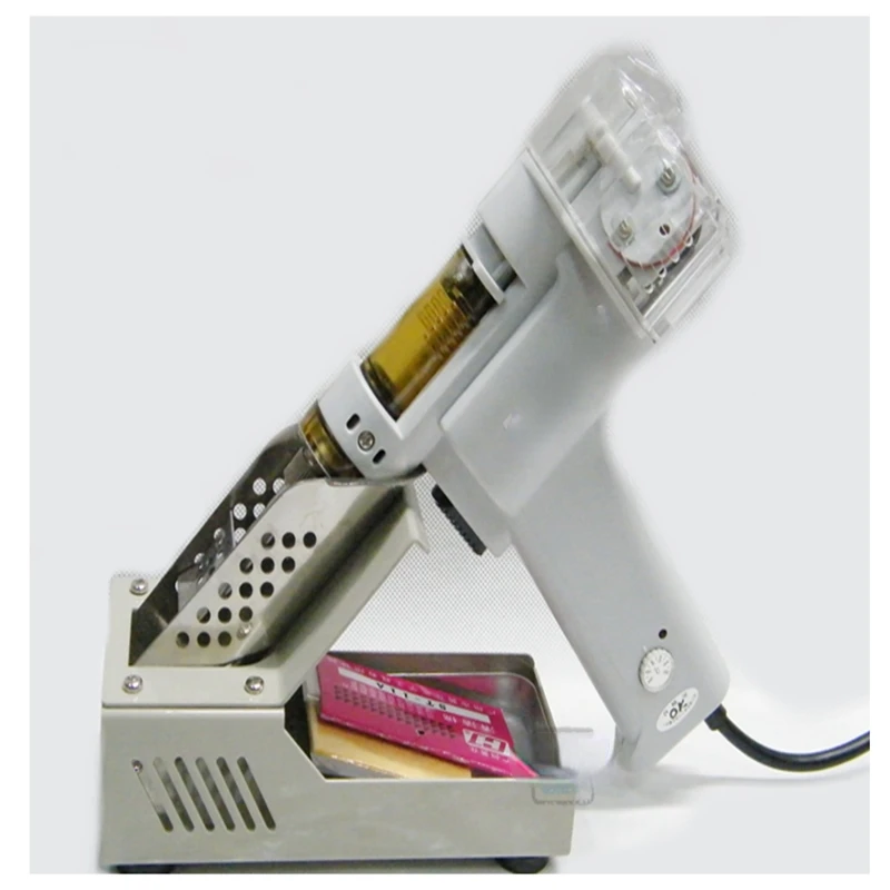 مضخة شفط مزدوجة 100 واط، مسدس  - مراجعة Desoldering Gun Vacuum Electric وسعره