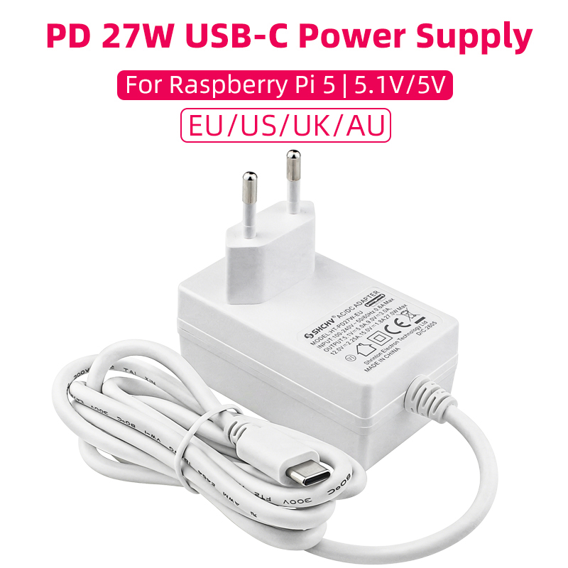 شاحن USB نوع C بقوة 27 واط لرا - مراجعة Banana Pi Bpi-M5 وسعره