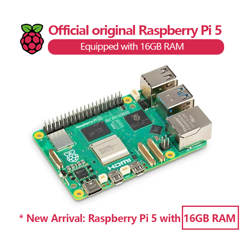 راسبيري باي 5 الأصلي الرسمي، و - مراجعة Raspberry Pi 5 8Gb Kit وسعره