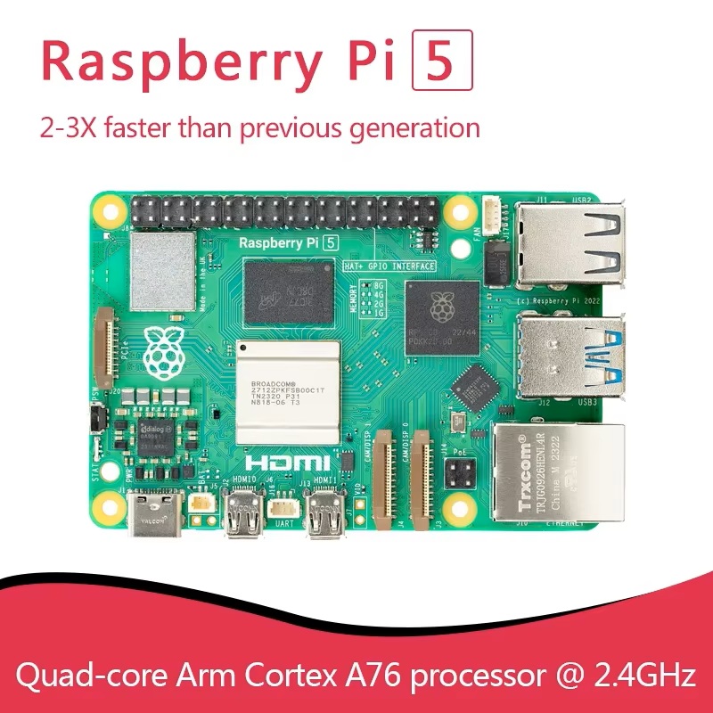 راسبيري باي 5 الأصلي الرسمي، و - مراجعة Raspberry Pi 5 8Gb Kit وسعره