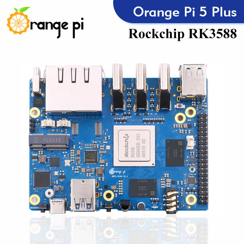 كمبيوتر برتقالي Pi 5 Plus أحاد - مراجعة Orange Pi 5 Plus 16Gb وسعره