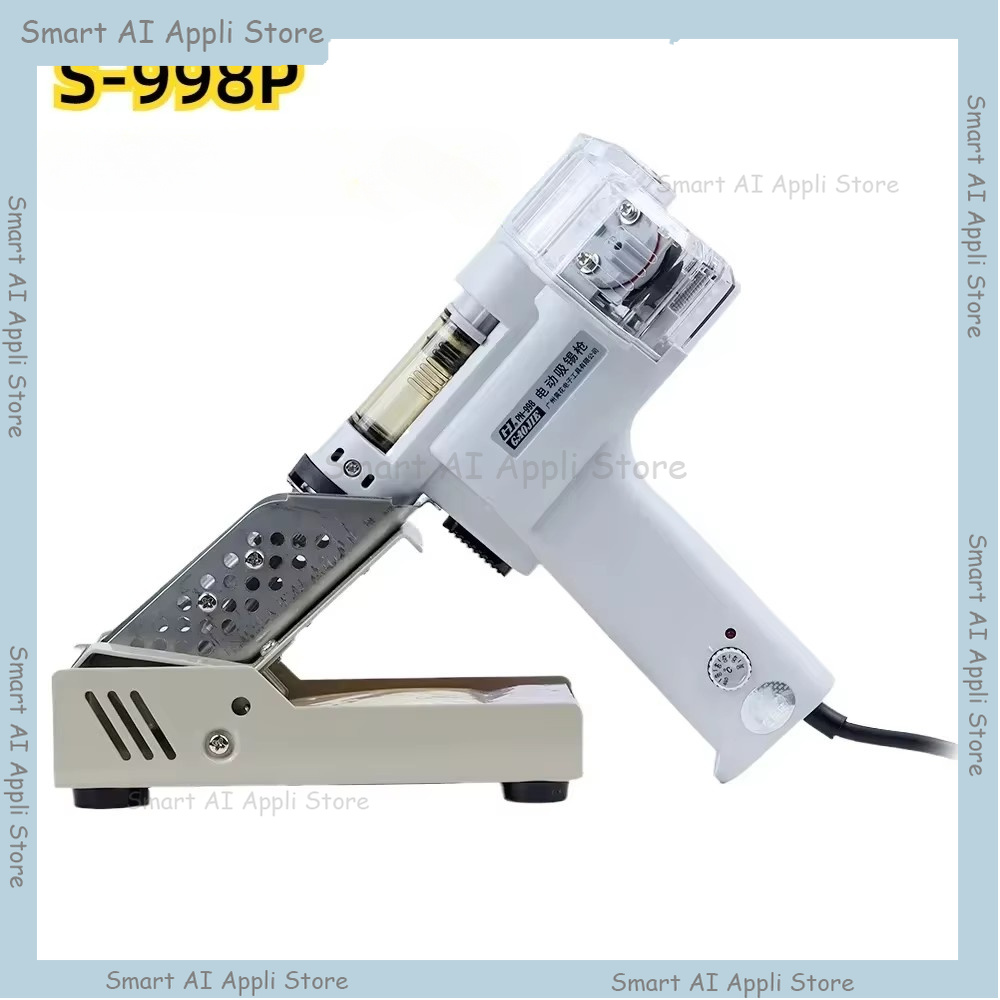 مسدس إزالة اللحام الكهربائي S- - مراجعة Desoldering Gun Vacuum Electric وسعره