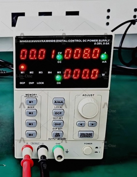 مصدر طاقة رقمي قابل للبرمجة KA - مراجعة Programmable Dc Power Supply 60V 5A وسعره