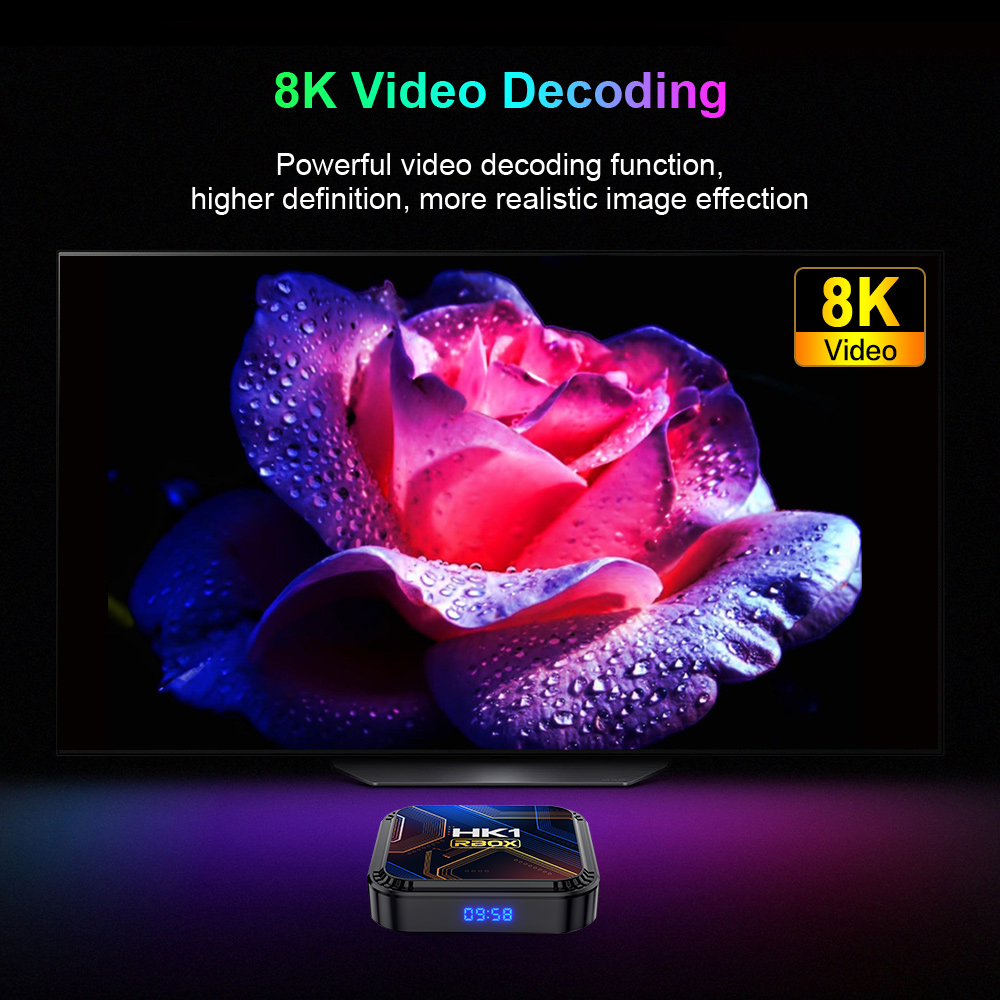 HK1 RBOX K8S Android 13 TV Box - مراجعة Radxa Rock 5B 16Gb وسعره
