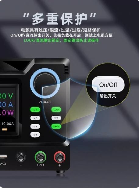 مزود طاقة تيار مستمر قابل للبر - مراجعة Programmable Dc Power Supply 60V 5A وسعره