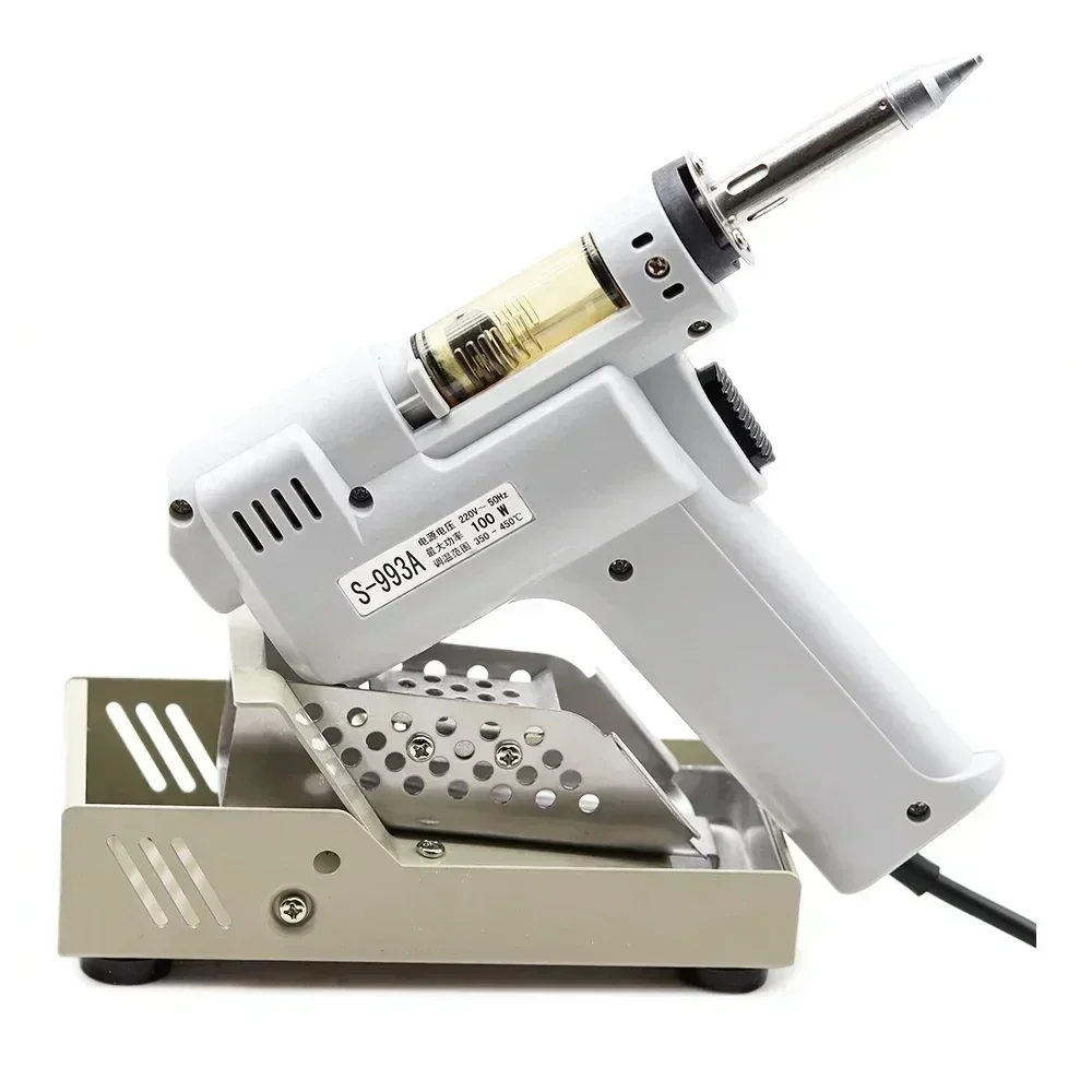 مسدس كهربائي لإزالة اللحام S-9 - مراجعة Desoldering Gun Vacuum Electric وسعره