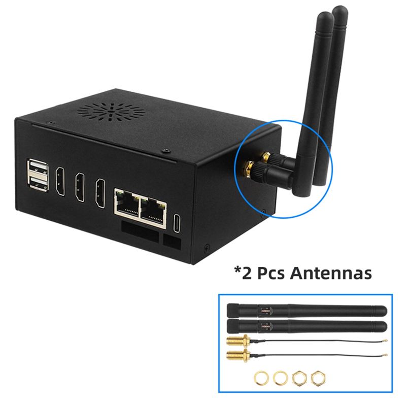 علبة معدنية HGHO لـ Orange Pi  - مراجعة Orange Pi 5 Plus 16Gb وسعره