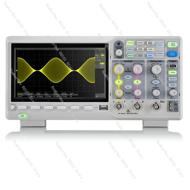 جهاز راسم ذبذبات رقمي SDS1204X - مراجعة Digital Storage Oscilloscope 100Mhz 4Ch وسعره