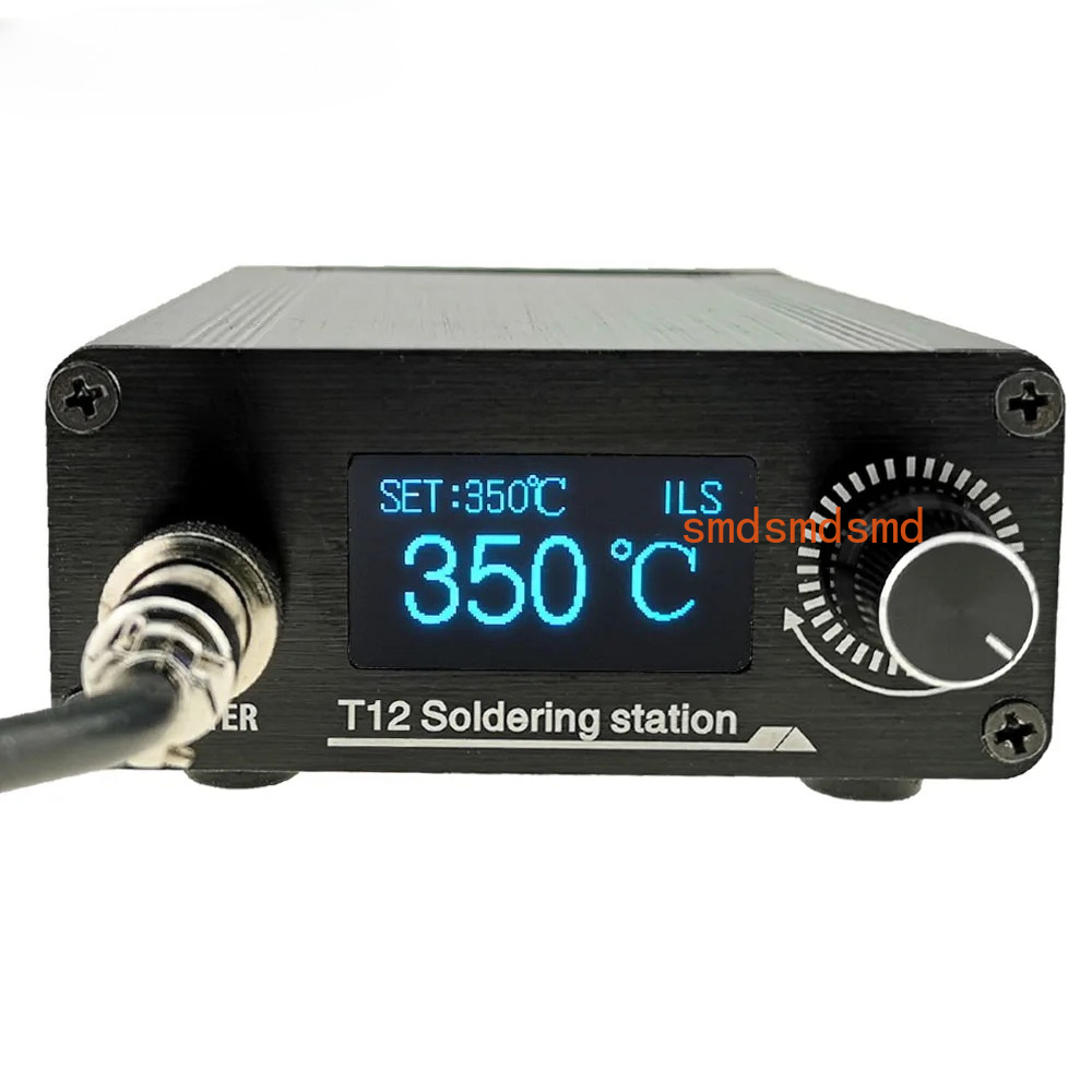 محطة لحام STM32 V3.1S T12 مع ش - مراجعة Soldering Station T12 Oled وسعره